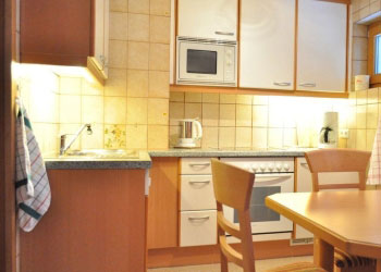 küche ferienwohnungen oetz haus michael